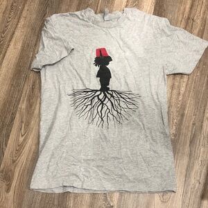 Gray Graphic Moor T-Shirt